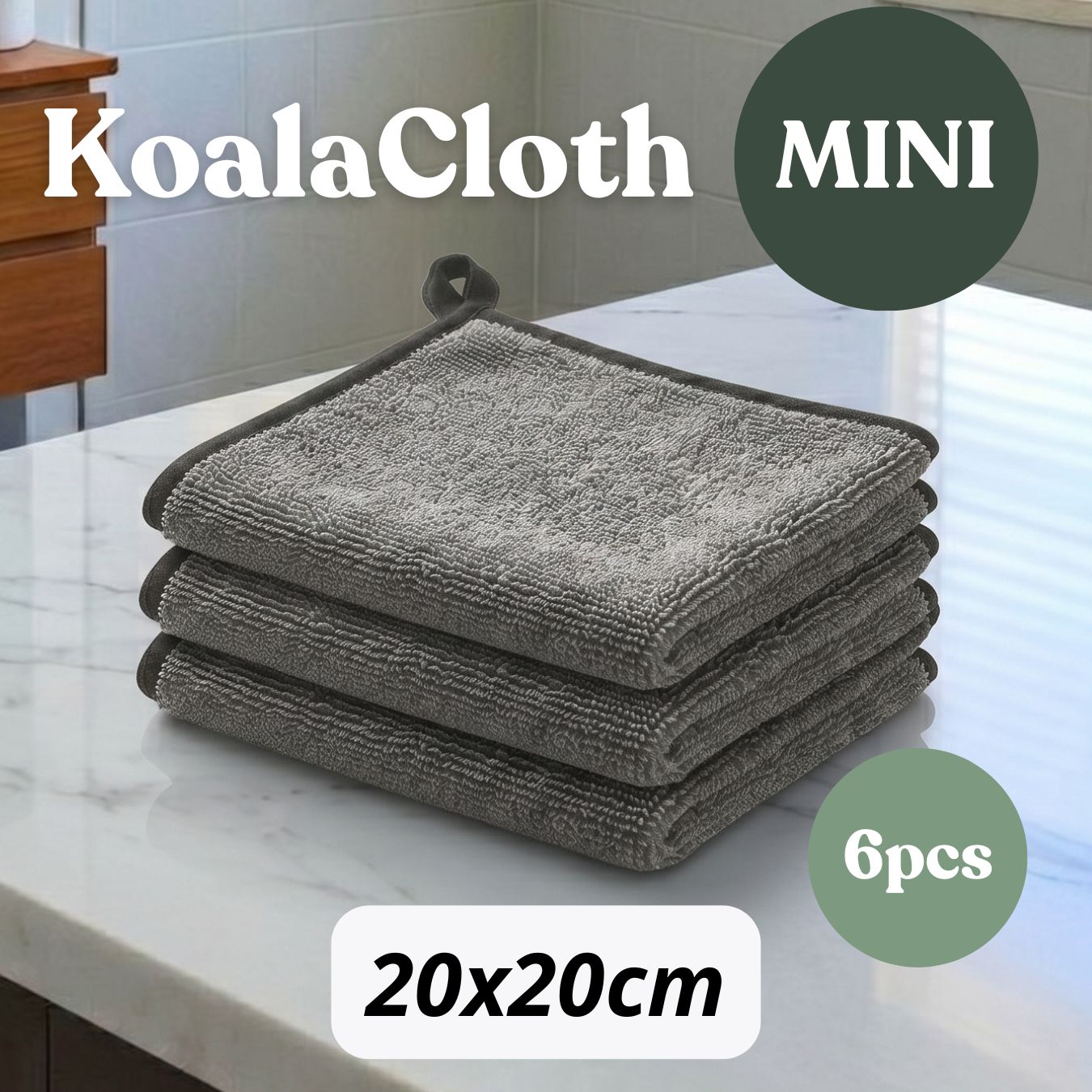 KoalaCloth MINI Bundle (20x20cm) – For Small Jobs & Tight Spots