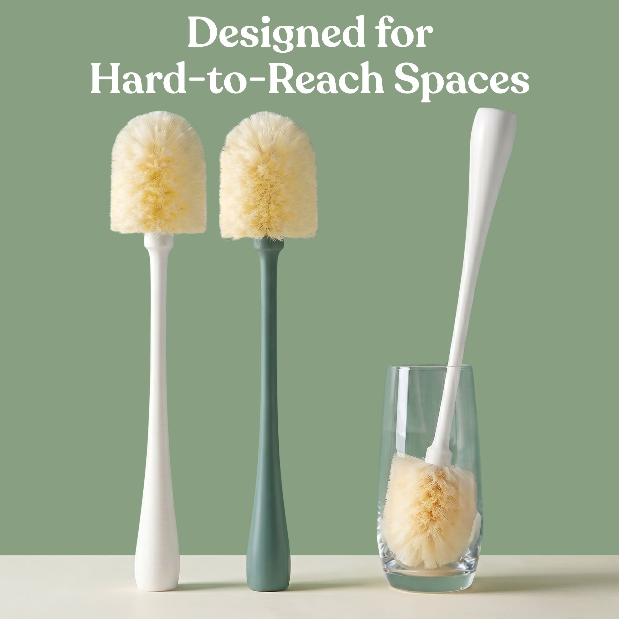Koala Bottle Brush – Soft Bristle Cleaning Brush for Bottles, Glasses & Carafes