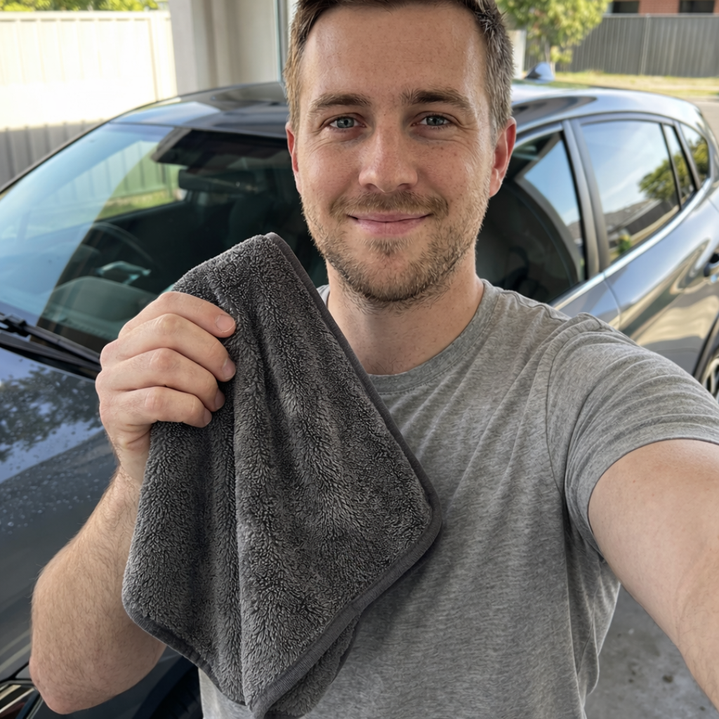 KoalaCloth XXL – Car & Bathroom Cleaning Cloth (60×40 cm)