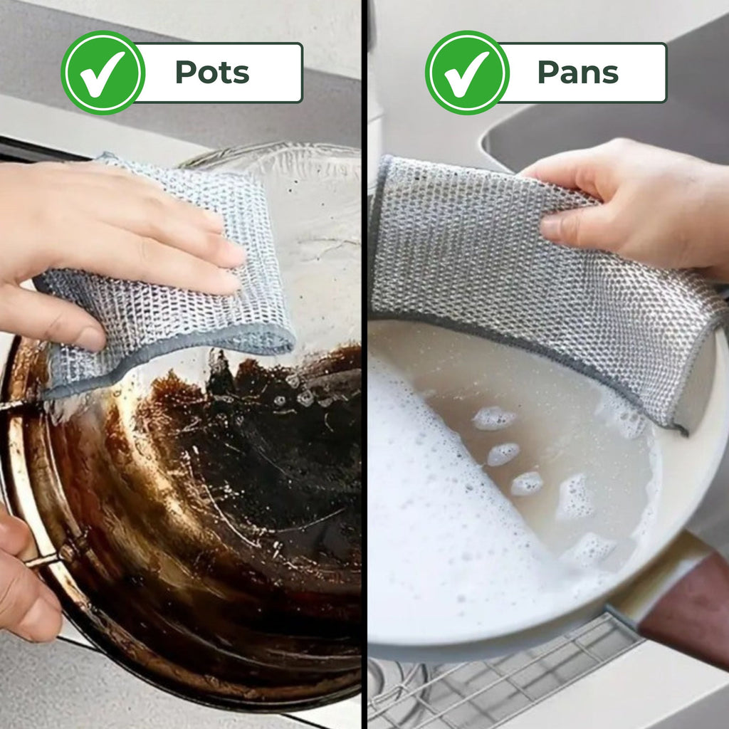 KoalaScrub Single – Hygienic Mesh for Tough, Scratch-Free Cleaning (20x20cm)