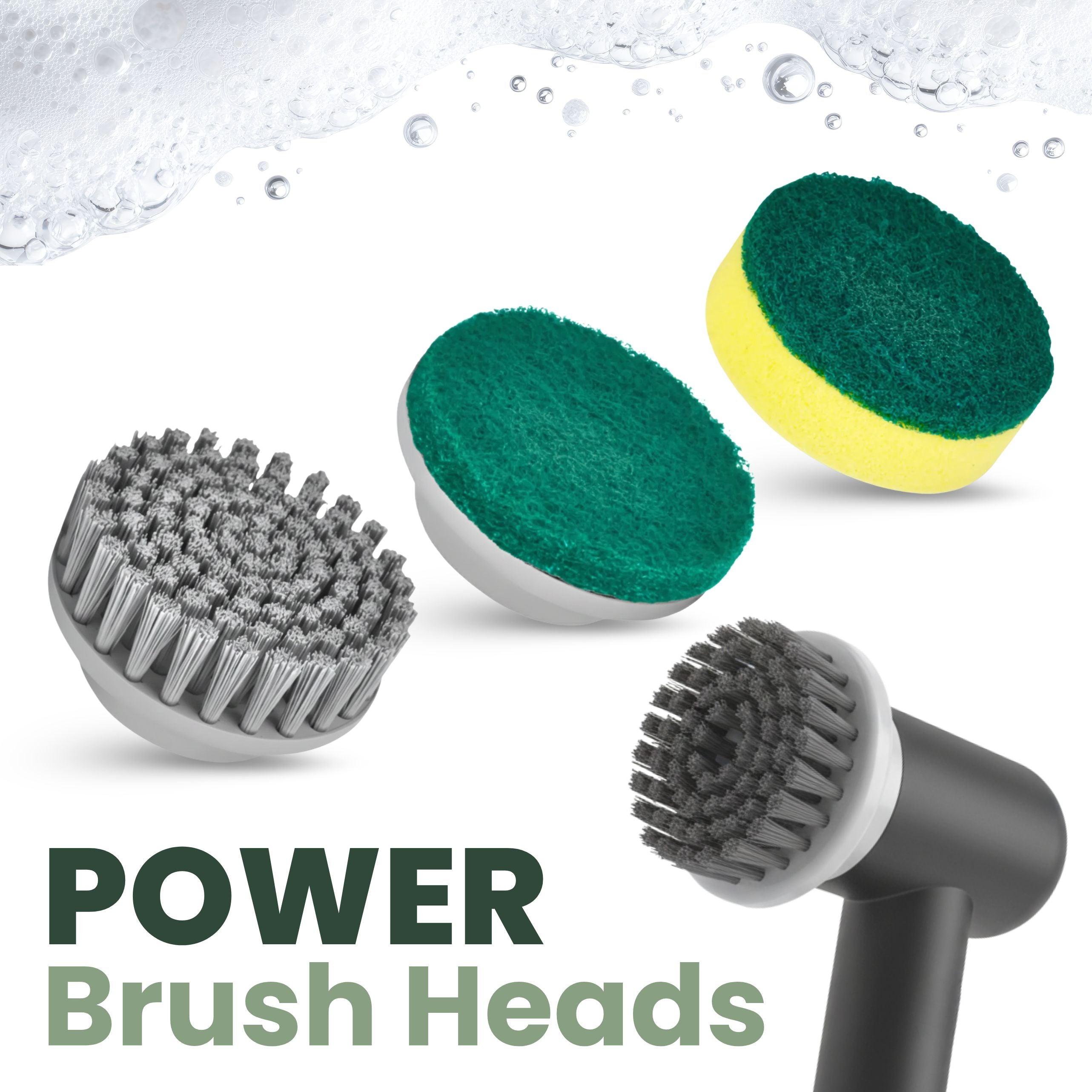 Power Brush 3x Replacement Heads