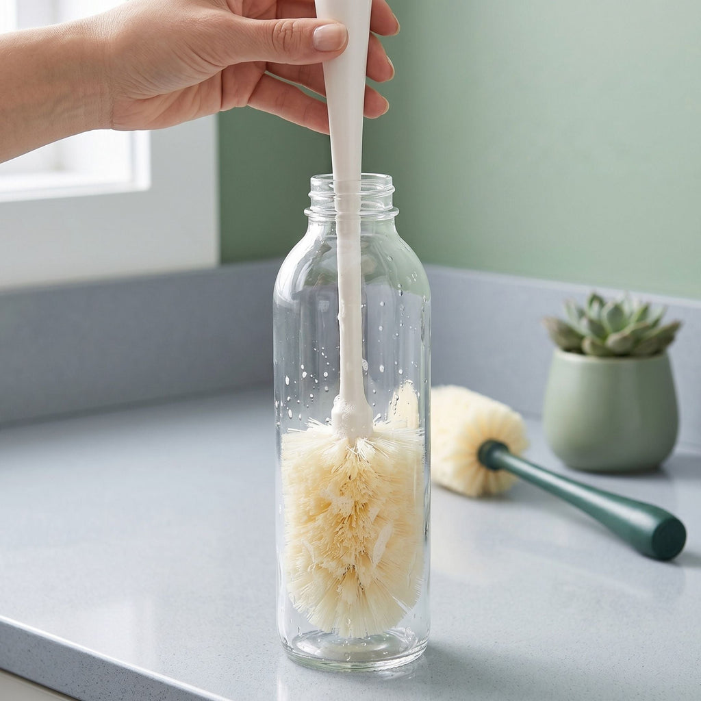 Koala Bottle Brush – Soft Bristle Cleaning Brush for Bottles, Glasses & Carafes