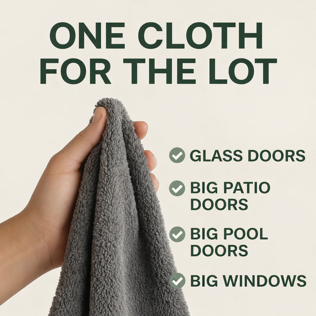 KoalaCloth XXL — Canada's Window & Glass Door Cleaning Cloth (60×40 cm)