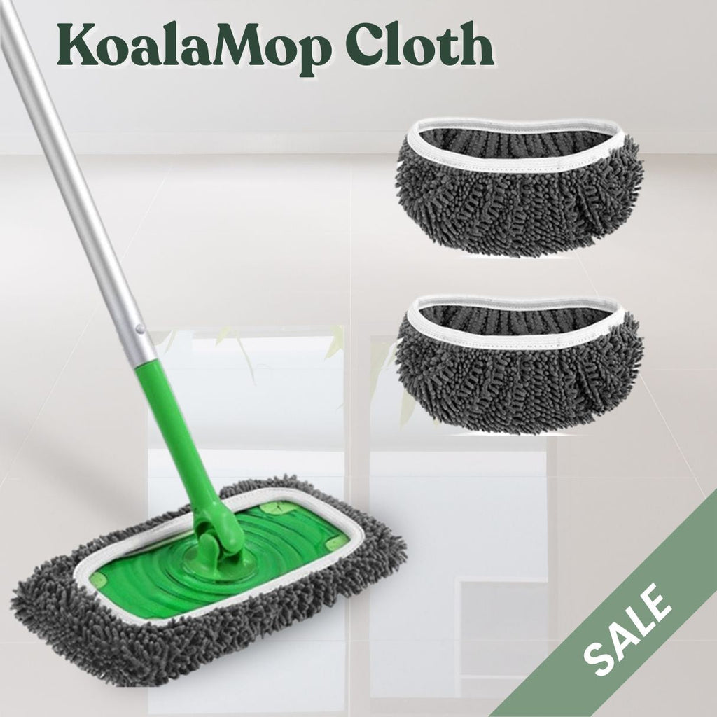 KoalaMop Cloth – Washable & Reusable Mop Pads for Effortless Cleaning